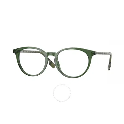 Burberry Chalcot Demo Oval Ladies Eyeglasses Be2318 4012 49 In Red