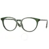 Burberry Chalcot Demo Oval Ladies Eyeglasses Be2318 4012 51