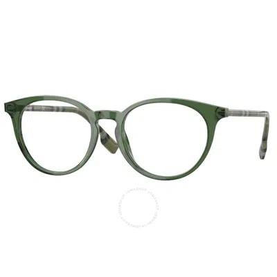 Burberry Chalcot Demo Oval Ladies Eyeglasses Be2318 4012 51
