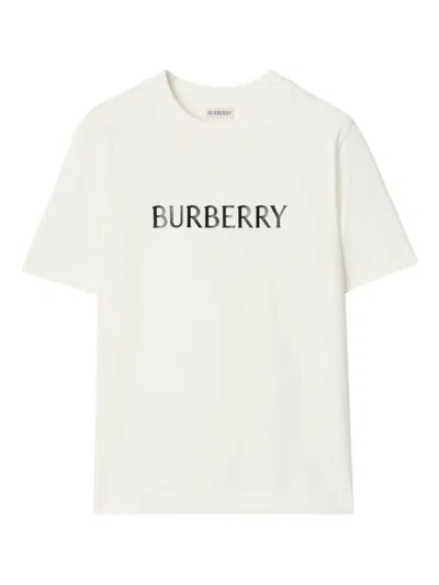 BURBERRY CHALK LOGO T-SHIRT