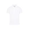 Burberry Chalk White Cotton Polo In White