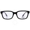 Burberry Charlie Demo Rectangular Men's Eyeglasses Be2379u 3464 57 In Black