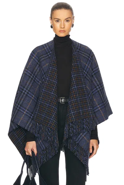 Burberry Charlotte Cape In Midnight