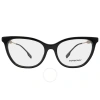 BURBERRY BURBERRY CHARLOTTE DEMO CAT EYE LADIES EYEGLASSES BE2333 3001 53