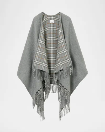BURBERRY CHARLOTTE WOOL CAPE