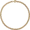 Burberry Charm Chain Necklace In Gold