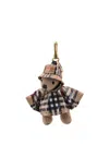 Burberry Men Charm Orsetto Thomas Keyring In Brown