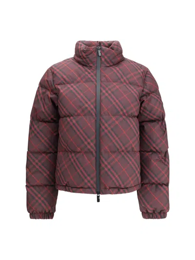 BURBERRY CHECK AMBLESIDE PUFFER JACKET