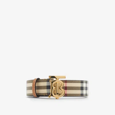 BURBERRY BURBERRY CHECK TB BELT