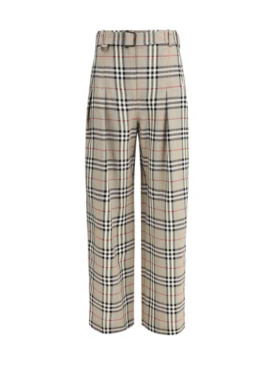 BURBERRY CHECK ARCHIVE PANTS
