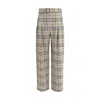 Burberry Check Archive Pants In Multi
