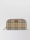 BURBERRY CHECK ARCHIVE RECTANGULAR COSMETIC POUCH