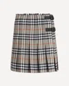 Burberry Check Archive Wool Miniskirt