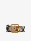 Burberry Check B-line Belt In Sand