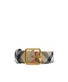 Burberry Check B-line Belt In Multicolor