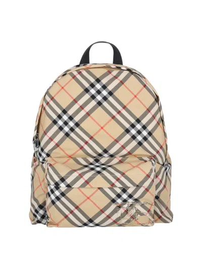 BURBERRY 'CHECK' BACKPACK