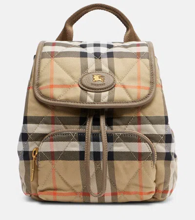 Burberry Check Backpack