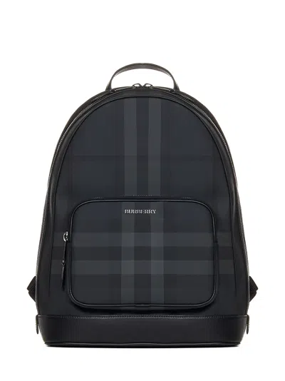 Burberry Check Backpack In A8800