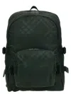 BURBERRY CHECK BACKPACK BACKPACKS GREEN