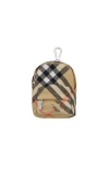Burberry Check Backpack Charm In Multi