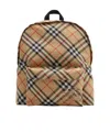 Burberry Neutrals Backpacks Men In Multicolor