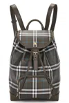Burberry Check Backpack In Snug Ip Check