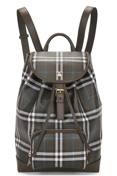 Burberry Check Backpack In Snug Ip Check