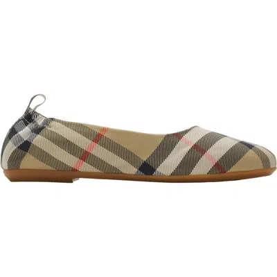 BURBERRY BURBERRY CHECK BALLERINAS