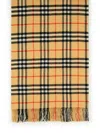 Burberry 'check' Beige Cashmere Blend Blanket Men In Beige
