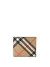 BURBERRY BURBERRY "CHECK" BI-FOLD WALLET