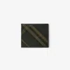 Burberry Check Bifold Wallet In Shadow