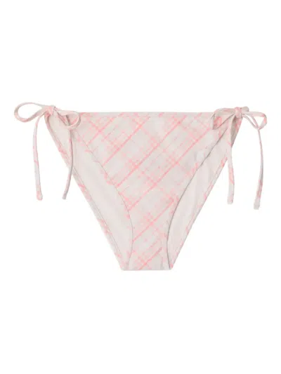 BURBERRY CHECK BIKINI BRIEFS