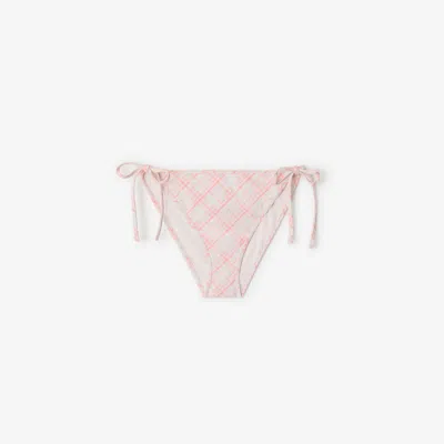 BURBERRY BURBERRY CHECK BIKINI BRIEFS