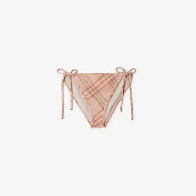 BURBERRY BURBERRY CHECK BIKINI BRIEFS