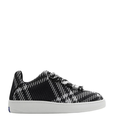 BURBERRY CHECK BOX SNEAKERS