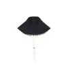 Burberry Check Brim Gabardine Bucket Hat