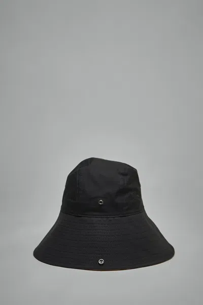 Burberry Check Brim Gabardine Hat