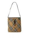 Burberry Women's Mn Drawstring Bucket In Beige