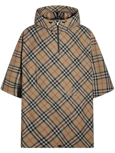 BURBERRY CHECK CADY CAPE