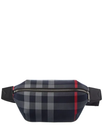 BURBERRY BURBERRY CHECK CANVAS BELT BAG