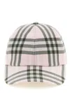 Burberry Check Cap Hats Pink In Orange