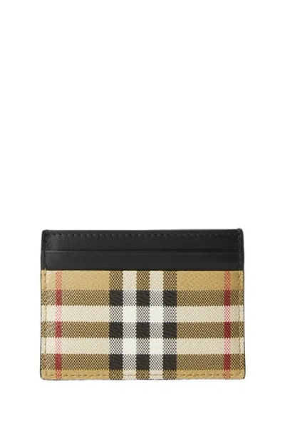 Burberry Check Card Case