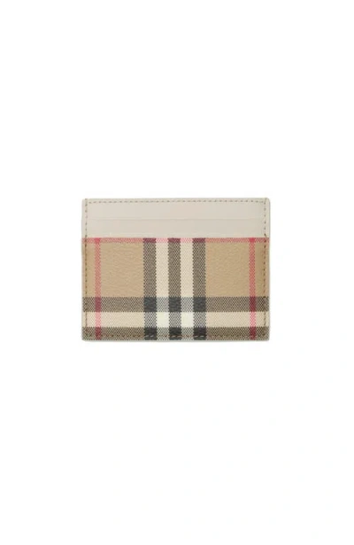 Burberry Check Card Case