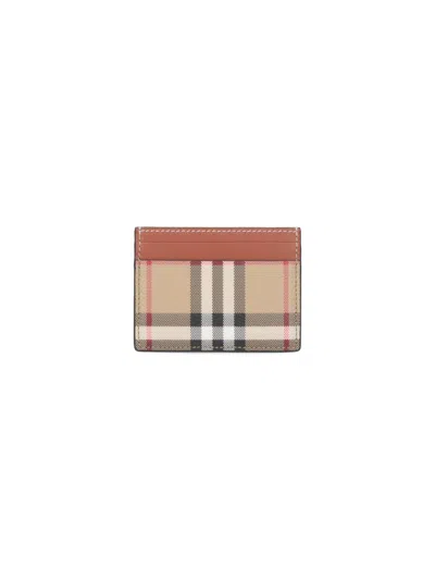 Burberry Check Card Holder
