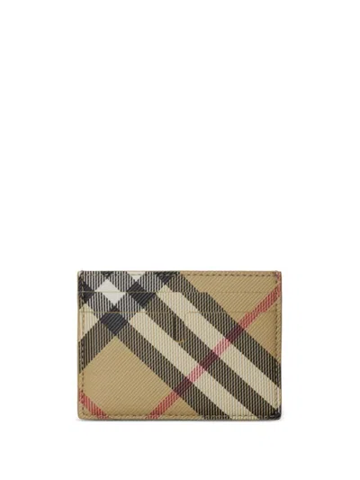 BURBERRY BURBERRY CHECK CARD HOLDER