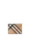 BURBERRY BURBERRY "CHECK" CARD HOLDER