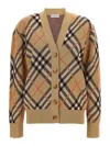 Burberry Cardigan In Beige