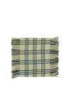 BURBERRY CHECK CASHMERE HAPPY SCARF