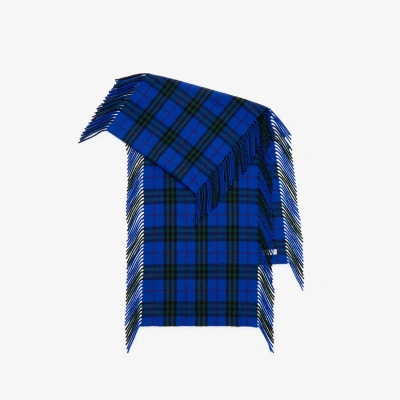 Burberry Check Cashmere Happy Scarf In Knight
