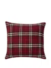 Burberry Check Cashmere Pillow In Red